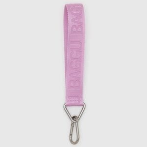 BAGGU Bright Pink Keychain